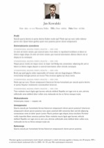 Szablon CV ze zdjęciem